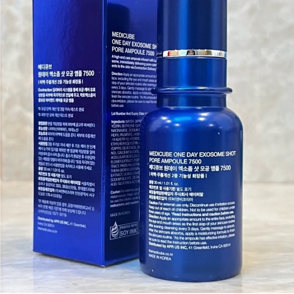 Medicube Exosome Shot Pore Serum 7500 Serum NIB